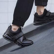 LARNMERN Anti-Slip Work Shoes For Men Kitchen Chef Restaurant One-Legged Sports Shoes Walking Work Shoes Men's Black Work Shoes