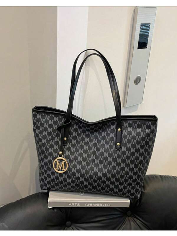 High-Quality Large Capacity Tote Bag For Women, 2025 New Fashion Shoulder Handbag