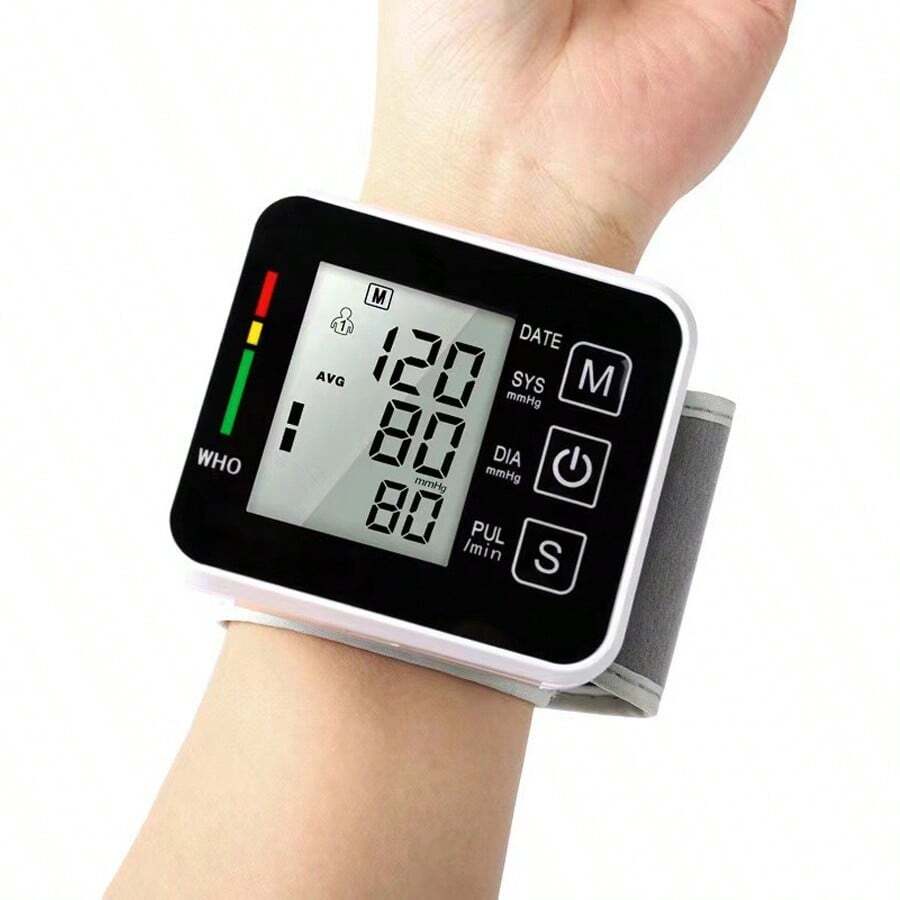 Wrist Blood Pressure Monitor, High Precision Medical Grade Home Blood Pressure Measurement Device, Fully Automatic Wrist Blood Pressure Measurement - Multicolor - View 1