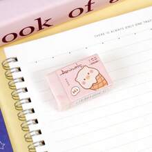 Animal Series Paper Wrapped Erasers, Can Be Cut Into Cross Section With Filling Pattern, Beautiful School Supplies Office Supplies Pencil Case, Automatic Pencil, Doodling Drawing Exam Eraser, Seal, Penguin, Puppy Pattern Cute Erasers, Party Favors Birthday Gifts, School Supplies,Back To School
