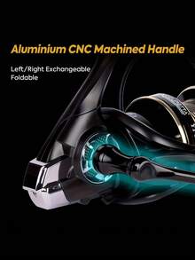 Goture 1pc Long Throw Reel - Large Capacity, Super Large Wire Cup, Smooth And Durable Wire Without Jamming, Saltwater Surfing And Fishing