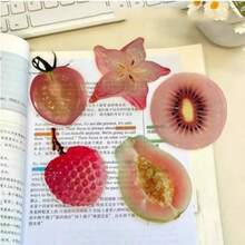 Cute Fruit-Shaped Acrylic Bookmarks, Photo Bookmarks To Fix Books - Multicolor - View 1