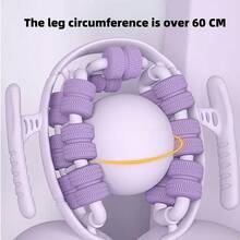 6-In-1 Adjustable Leg Massager With 28 Massage Nodes - Ergonomic Home Design, Pink/Purple - Perfect Gift For Women's Day, Valentine's Day, Mother's Day, Leg Massager, Unique Roller Design, Durable Plastic Rollers - Multicolor - View 6
