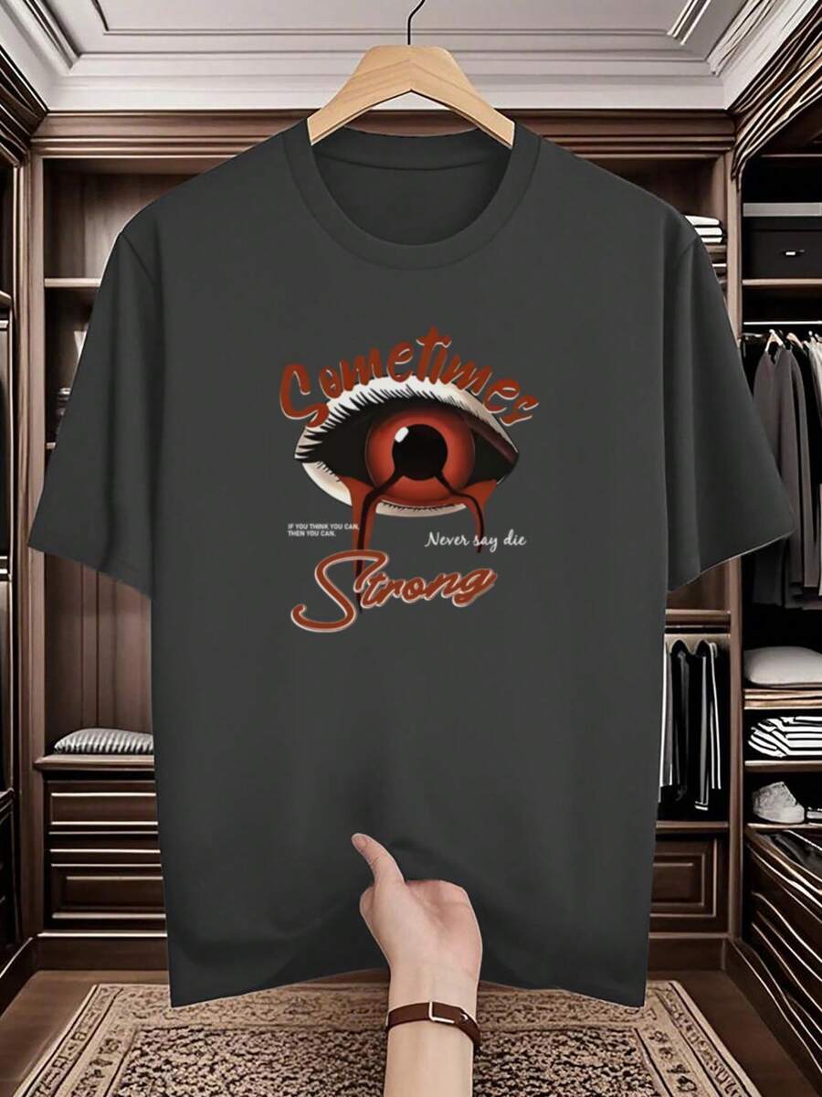 Men T-Shirts - Gris Oscuro - Ver 1