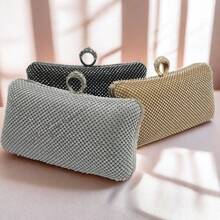 Bolsa clutch casamento Casament bolsa com brilho de festa Carteira Feminina Com Glitter wt7736