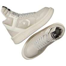Rick Owens X Converse DRKSHDW TURBOWPN Mid 'Pelican' Grey Egret Fog Sneakers Men A10960C - 彩色 - 查看 5