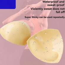 LookJoyelle Sticky Bra Joyelle Snoey Sticky Bra Inserts Push Up Sticky Pads Reusable Invisible Lift Inserts! - D - View 2