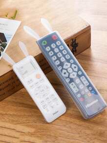 Cute Rabbit Remote Control Cover, Household Air Conditioner And TV Remote Control Dust Cover, Remote Control Waterproof Cover Silicone Protective Cover Insulation, Galentines, Puppy, Carnival