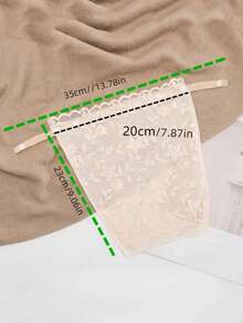 1pc Women's Summer Lace Padded Bra Inserts Anti-Exposure Bra Anti-Slip Chest Patch Ice Silk Cool Double-Layer ,Removable & Washable Push Up Bra Pads Made Of Woven Polyester,Anti-Leakage Chest Shield Pads, Women's Lingerie & Underwear Accessories,Anti-Slip Chest Strap Anti-Exposure Lace Seamless False Collar Bra Wrap Vest Low Tie Shame Plate To Cover Cleavage, Shame Plate, Low Tie Lace Panel