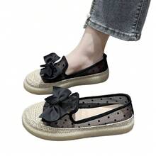 Women Loafers Shoes - 黑色 - 查看 7