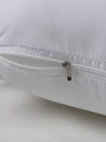 1pc Highly Comfortable & Ultra Soft Square Throw Pillow - Ergonomic Neck & Back Support, Plush & Luxurious Feather-Fill, Ideal For Bedroom, Living Room, Hotels - Single, High Elasticity, Luxurious