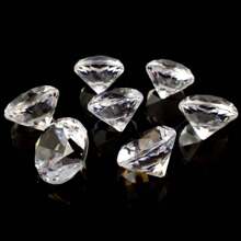 100 Peças Cristais de Diamante Transparentes Acrílicos Pontiagudos para Decoração de Unhas DIY, Materiais de Decoração