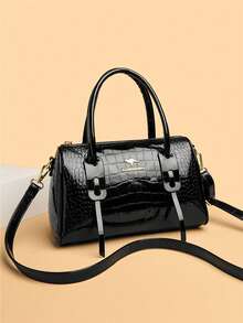 奢华设计师斜挎包 女士休闲单肩包 钱包和手提包 高品质 PU 皮革托特包