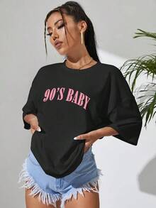 Women T-Shirts - Black - View 5