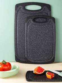 1/3pcs Marble Cutting Board Set Thickened Cutting Board Cutting Meat Board Kitchen Preparation Board Cooked Food/Raw Food Separation Household Fruit Cutting Board Preparation Board Plastic Cutting Board, Kitchen Supplies