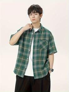 Men Shackets - Green - View 4