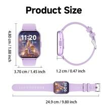 SIMSONLAB Orologio intelligente per bambini HOT 2025, display HD da 1,83 pollici, impermeabile fino a 1 ATM, oltre 100 modalità sportive, chiamata vocale e notifiche dei messaggi, quadrante personalizzato, batteria di alta qualità con lunga durata, multicolore e versatile, regalo per bambini e bambine