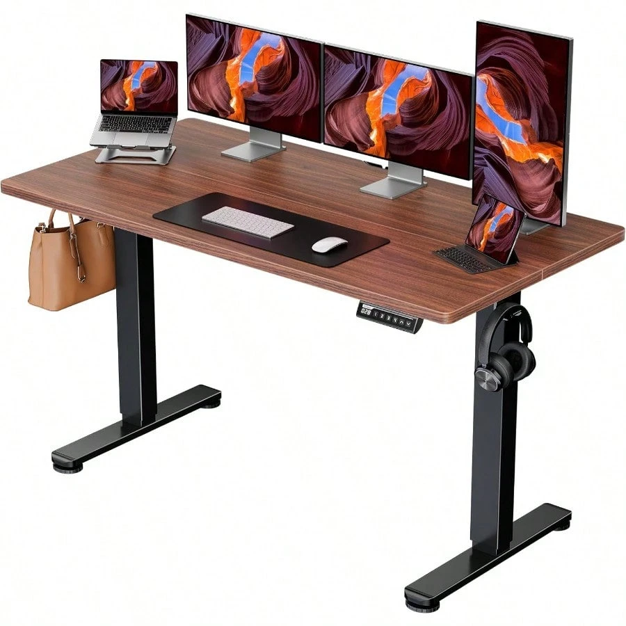 電動 オフィスワークテーブル 昇降式デスク スタンディングデスク 幅