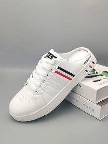 Men's Low-Top Breathable Casual Sneakers, Board Shoes, Youth Fashion Flat Shoes, Versatile Non-Slip