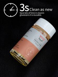 1瓶15毫升睫毛延长镊子清洁液，用于清洁睫毛夹，内含液体胶水卸除剂和2个海绵球，用于假睫毛胶水卸除（海绵球颜色随机搭配）。 - 無色 - 查看 8