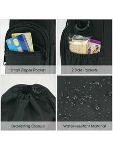 1个装水杯套女士包保温水杯套斜纹水瓶单肩包水杯袋可斜挎水瓶套