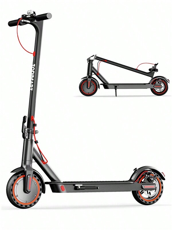 Todimart Patinete eléctrico TODIMART T3 para adultos, motor delantero de 350 W, autonomía máxima de 30 km, tres marchas para la mayoría de las condiciones de tráfico, hay una aplicación móvil para verificar el estado del vehículo en cualquier momento.