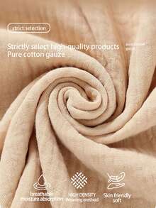 1pc Baby Petal Soft Pillow, Gauze Breathable Anti-Startle Sleep Aid, Soft Infant Toddler Pillow - Multicolor - View 7