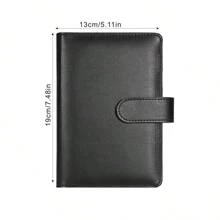 A Macaron Loose Leaf Notebook With Zipper Storage, Notebook, Savings Bill Storage Bag, Equipped With 6 Cash Envelopes, Used For Students To Store Stationery Such As Pens, Rulers, Home Storage Cards, Documents, Office Storage Receipts, School Supplies,Back To School