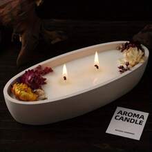 1pc Boat-Shaped Silicone Mold – Oval Resin & Cement Tray For Candle Making, Jewelry Storage, Succulent Planter, Candy Dish & Home Decor Display