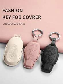 Key Case Cover For GLE400 GL450 S350L GLC260 GLA200 R320 CLS320 Car Key Holder Wallet Keychain For Women And Men Suitable For Brand Specified Wallet Mini Wallet Purse Wallet Wallet - Multicolor - View 5