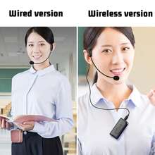 Rechargeable Voice Amplifier - 2200mAh Portable PA System With Headset Mic For Teachers & Presenters Christmas Gifts - Pink - View 4