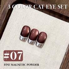 MIANEL 10ML 冬季新款黑珍珠水晶猫眼凝胶指甲油 简约优雅纯黑暗白指甲油 美甲沙龙专用凝胶指甲油 白色指甲 冬季指甲 黑色指甲 可爱指甲 美甲艺术 美甲用品 - 彩色 - 查看 19