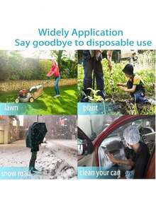 1/2Pcs One-Piece Hooded Rain Shoe Cover Set, Windproof Waterproof Anti-Slip, Easy To Wear & Take Off, Reusable, Essential For Cycling Commute Shopping Travel Daily Use,Cute Stuff - Multicolor - View 9