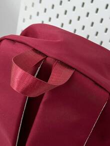 Large Capacity Minimalist Backpack, Suitable For College Students, High School Students, Middle School Students, Campus Backpacks, Women's Computer Bags, Travel Bags, Is A Must-Have For School Season And Off Campus Activities, School Supplies, School Backpack, School Bag, Backpack For School, Back To School Backpack, School Bookbag, Big Backpack, Backpack School, Back To School Bags, Lightweight, Portable, Suitable For Teen Girls Women College Students, Rookies & White-Collar Workers, Perfect For Back To School, First Day Of School