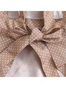 1pc Floral Print Canvas Apron With Hood - Suitable For Chefs, Waiters, And Kitchen Staff, Protects Against Oil Splatter And Moisture, Easy To Clean, Essential Kitchen Tool And Accessory For Home Cooking Enthusiasts