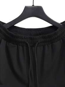 Personalized 2 Pieces Men's Halloween Set, T-Shirt And Shorts, Casual, Loose Fit. Upload Your Own Text (Name, Slogan, Fun Text, Blessing), Photos (Partner, Pet, Group), Company Uniforms, Party Costumes. Suitable As A Gift For Boyfriend, Family, Friends For Birthday, Holidays, Valentine's Day, Anniversary. - White - View 11