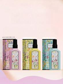 1 قطعة/ 100 ملل رذاذ عطر للأقمشة، رذاذ عطر للملابس، عطر خفيف وعطر دائم، معطر الهواء، مناسب لجميع أنواع الملابس والحمامات والغرف والخزائن والصالات المعيشية والسيارات، هدية عيد ميلاد، حفل تخرج، محمول