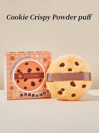 1pc Silky Soft Sponge Puff, Cookie Shaped, Suitable For Makeup Foundation, Powder, Convenient & Portable,Makeup,Cheap,Room Decor,Vanity,Travel,Bedroom,Makeup Accessories,Puff,Makeup Blender,Powder Puff,Makeup Sponge,Cheap,Stocking Stuffers,Makeup,Makeup Tools,Cheap Stuff,Gifts,Gifts For Women,Christmas Gifts