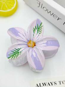 1 pièce/6 pièces Pince à cheveux fleurie colorée, pince à nœud convenant pour la vie quotidienne des femmes, le maquillage, les loisirs, les fêtes, assortir les tenues, les trajets, les accessoires de plage, les vacances, la photographie - Accessoire de coiffure. Choix de cadeau parfait pour l'anniversaire, la remise des diplômes, la saison des mariages, l'anniversaire et toutes les fêtes