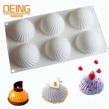 Moule en silicone en forme de boule pour gâteaux, pâtisseries, cuisson, chocolat, bonbons, moule à pâtisserie rond pour desserts, moule DIY pour vaporiser du verre