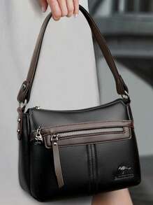 Genuine Brand PU Leather Sac Luxury Handbags Women Bags Designer Shoulder Crossbody Hand Bags For Women 2025 Purses And Handbags