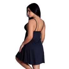 Plus Size Nightgowns & Sleepshirts - 黑色 - 查看 4