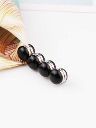 6 件中东穆斯林隐形磁性围巾夹、头巾别针胸针头饰配饰