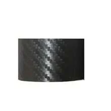 1 rollo de película protectora de borde de puerta de coche de fibra de carbono 3D, cinta resistente al agua y a los arañazos de PVC, película protectora universal para parachoques, material de PP, decoración de pared frontal, decoración de habitación, pegatina