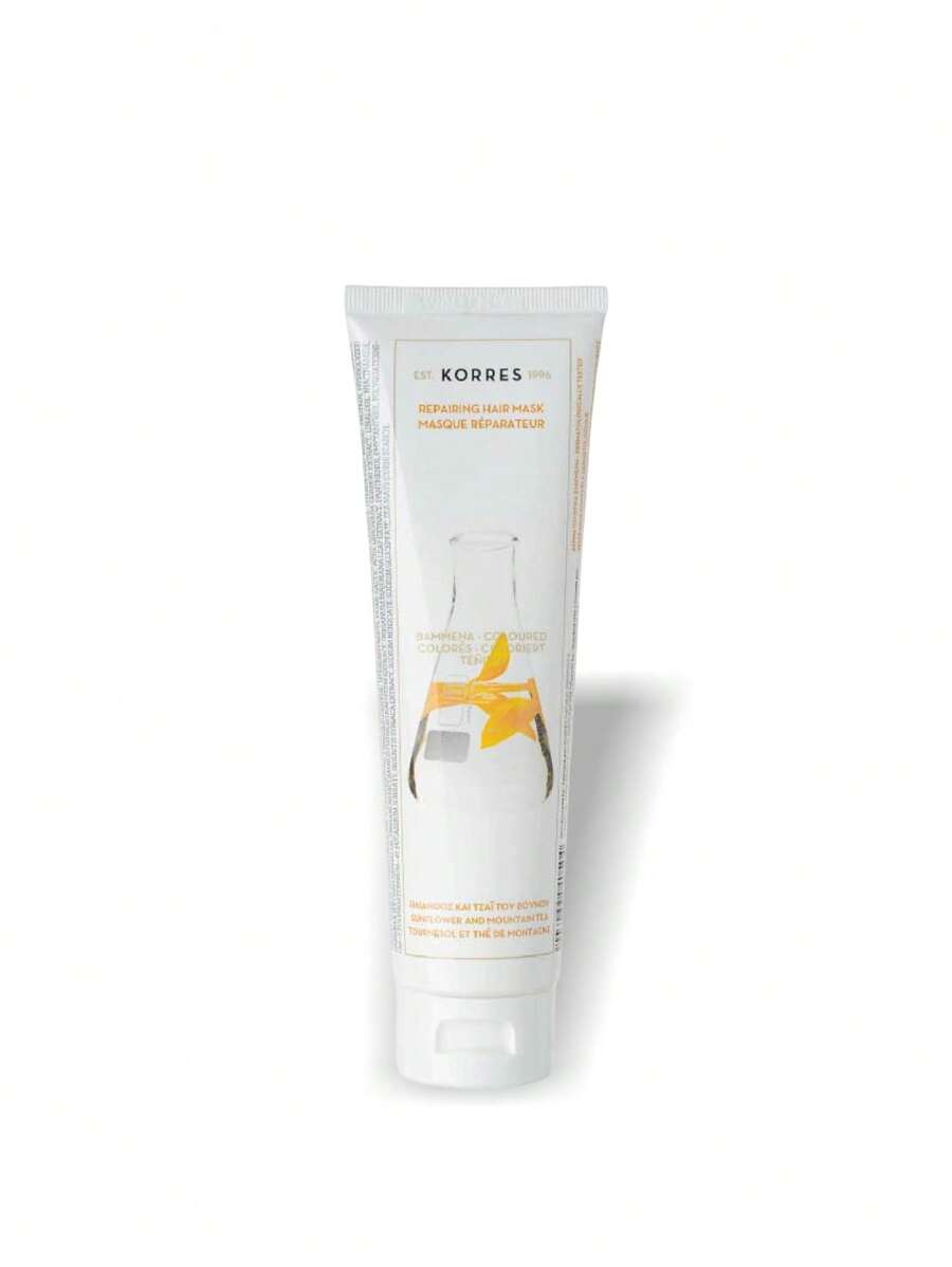 Korres Sunflower + Mountain Tea Mask For Dyed Ηair 125 ml