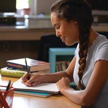 Wood-Cased Pencils, Unsharpened,  2 HB Soft, Black, 12 Count