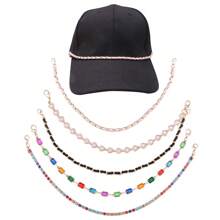 New Style Fashion Chain Accessory, Vintage Simple Chain Decor For Hat