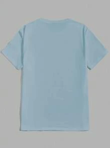 Men's Summer Knight Print Round Neck Casual Short Sleeve T-Shirt, Paired With Casual Pants, Suitable For Travel/Vacation/Outdoor Camping/Sports,Paired With Casual Pants