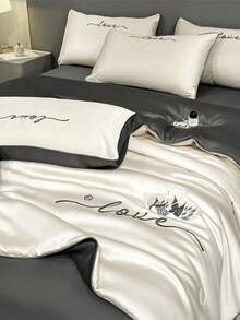 1 件梦幻蝴蝶夏季被子 - 柔软亲肤 100% 超细纤维，奢华刺绣床上用品，带有蝴蝶和花卉图案，可双面使用，四季被子，可机洗