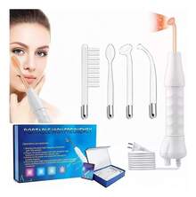 Máquina Terapia Piel Alta Frecuencia Electroterapia - Blanco - Ver 1